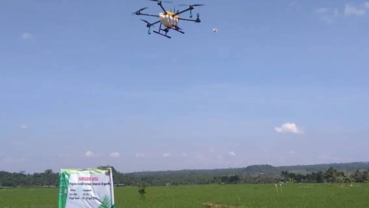 Daerah Perdesaan di China Gunakan UAV untuk Perkuat Keamanan Komunitas