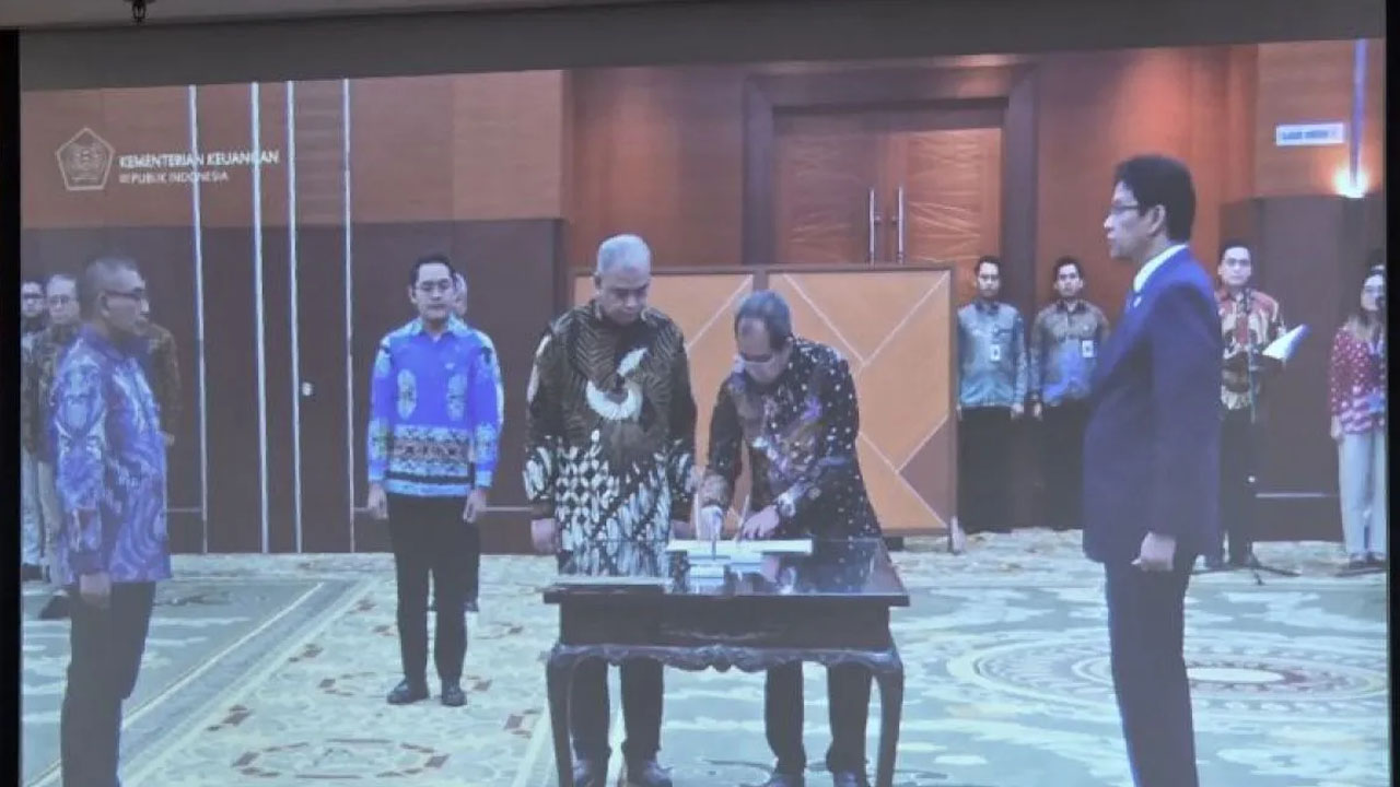 Purbaya Lantik Jajaran Pimpinan Tinggi Pratama di Kementerian Keuangan